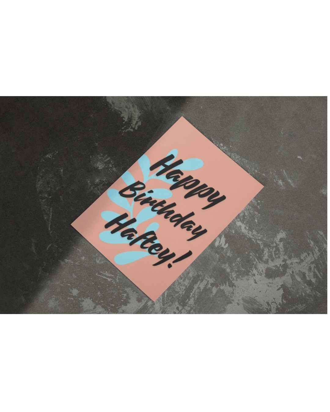 Happy Birthday Sister Card