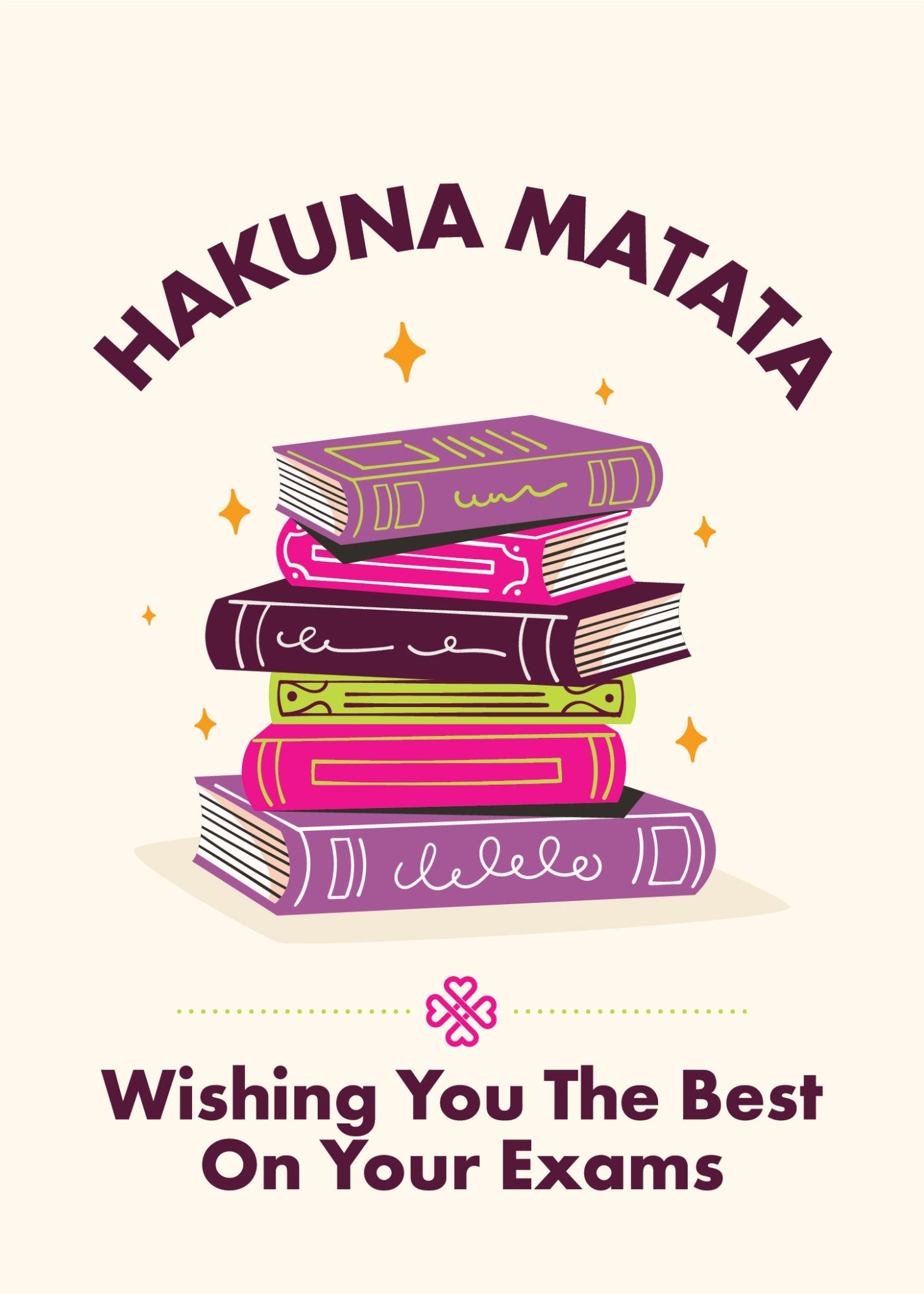 Wishing You The Best On Your Exams Swahili — view 2